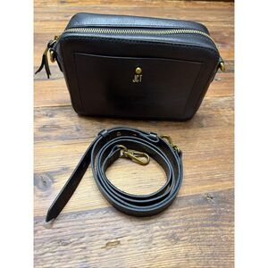 All leather. Madewell transport camera bag